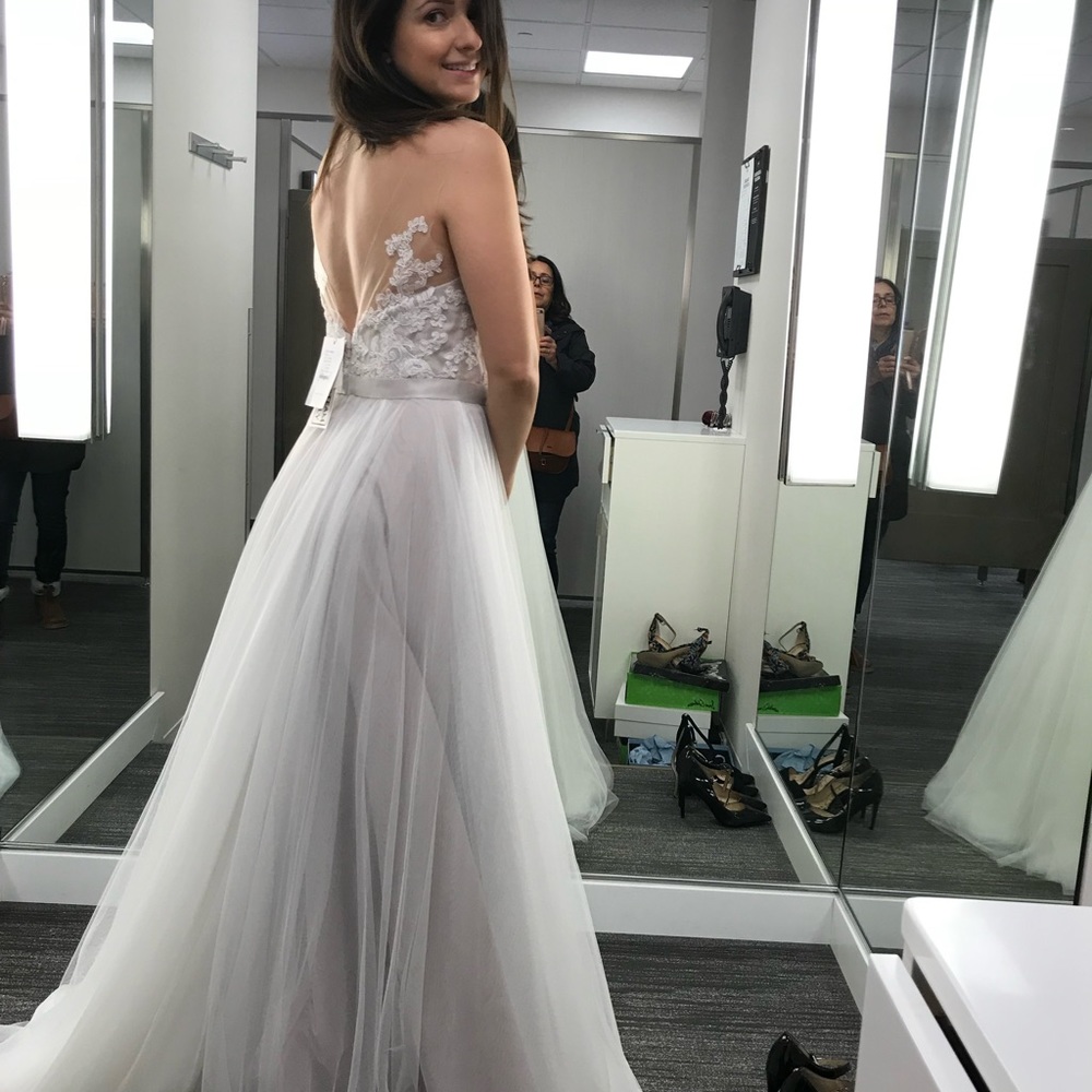 Great condition. Watters Azriel wedding dress, originally $3,000. Dry cleaned.